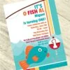 Little Fish 1st Birthday Invitation, 5x7-inch, Editable Digital Template -Birthday Party Supplies 0a7a5240 5f1e 5c97 81ec fcdc1e7414c1 45239