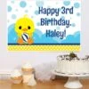 Little Ducky Party Sign, 8x10, 16x20, Editable Digital Template -Birthday Party Supplies 122b6f44 a0c3 5af7 8300 737e3f520d92 72632