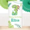 Little Monkey 3rd Birthday Centerpiece, 10-inch, Editable Digital Template -Birthday Party Supplies 1624a775 8514 5f76 82bc 7cf8c34fbffa 15456