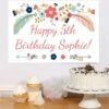 Boho Party Sign, 8x10, 16x20, Editable Digital Template -Birthday Party Supplies 1b2195dd 882d 5d07 9725 3747c3e217fd 50571