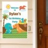 Little Dinosaur 1st Birthday Welcome Sign, 8x10, 16x20, Editable Digital Template -Birthday Party Supplies 35f0f536 11b9 56b7 b181 05d6c43c6b90 79720
