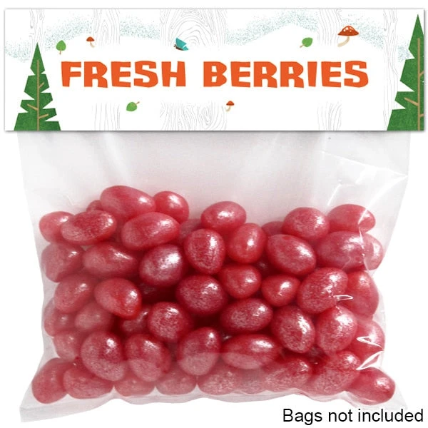 Wild Woodland 2nd Birthday Editable Treat Bag Topper, Editable Digital Template 3 Wild Woodland 2nd Birthday Editable Treat Bag Topper, Editable Digital Template