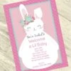 Little Bunny Baby Shower Invitation, 5x7-inch, Editable Digital Template -Birthday Party Supplies 563263a9 2b8e 512b 8e78 a57546e03da0 49828