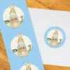 Peter Rabbit Party 2-in Circle, Editable Digital Template 1 Peter Rabbit Party 2-in Circle, Editable Digital Template -Birthday Party Supplies 56997 peter rabbit envelope seals 29899