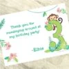 Little Monkey 3rd Birthday Thank You, 5x7-inch, Editable Digital Template 2 Little Monkey 3rd Birthday Thank You, 5x7-inch, Editable Digital Template -Birthday Party Supplies 56a5bfba 0431 5a74 8366 4c1390cb4bcf 14643