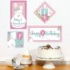 Little Bunny 1st Birthday Sign Cutout Decoration, Editable Digital Template -Birthday Party Supplies 5e037132 746e 57d8 ac63 3540cb53c4a7 53243
