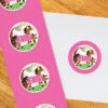 Playful Pony 1st Birthday 2-in Circle, Editable Digital Template 1 Playful Pony 1st Birthday 2-in Circle, Editable Digital Template -Birthday Party Supplies 66591 playful pony 1st value stickers2 06144