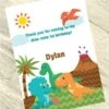 Little Dinosaur 1st Birthday Thank You, 5x7-inch, Editable Digital Template 2 Little Dinosaur 1st Birthday Thank You, 5x7-inch, Editable Digital Template -Birthday Party Supplies 6f0672e5 ebd7 5308 b536 ae9ca6e1bb26 36750