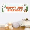 Wild Woodland 3rd Birthday Small Banner, Editable Digital Template -Birthday Party Supplies 6fc5f97f 4f84 57a6 aeb3 8c802e854cb7 36762
