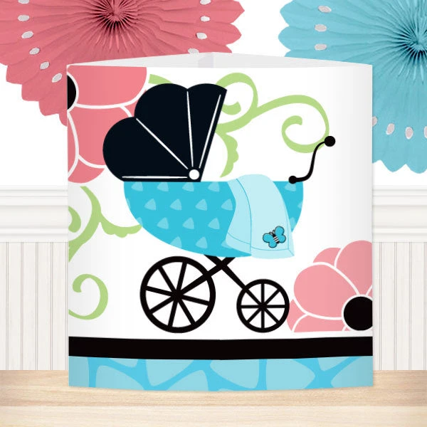 Little Butterfly Baby Shower Centerpiece, 6-inch, Editable Digital Template 3 Little Butterfly Baby Shower Centerpiece, 6-inch, Editable Digital Template