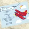 Vintage Airplane Party Invitation, 5x7-inch, Editable Digital Template -Birthday Party Supplies 80796c5b 01a3 5d58 9621 4f72c487b5b0 05308