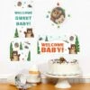 Wild Woodland Baby Shower Sign Cutout Decoration, Editable Digital Template 2 Wild Woodland Baby Shower Sign Cutout Decoration, Editable Digital Template -Birthday Party Supplies 9870e043 6afb 5599 8be2 e62af55f2396 47234
