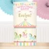 Carousel Horse Baby Shower Centerpiece, 10-inch, Editable Digital Template -Birthday Party Supplies bd22d0e9 fdca 5fd1 86b7 b1d2d185131e 67038