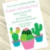 Cactus Party Invitation, 5x7-inch, Editable Digital Template -Birthday Party Supplies c2a9fef9 df8c 5054 a569 492396b8c4c1 07168