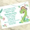 Little Monkey 2nd Birthday Invitation, 5x7-inch, Editable Digital Template 1 Little Monkey 2nd Birthday Invitation, 5x7-inch, Editable Digital Template -Birthday Party Supplies c9473d5a 3256 530a b121 1241aede2afd 17815
