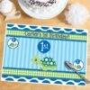 Little Turtle 1st Birthday Placemat, Editable Digital Template -Birthday Party Supplies f1c6e031 ef3d 5b70 90d9 2ec12da97631 59377