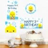Little Ducky 3rd Birthday Sign Cutout Decoration, Editable Digital Template -Birthday Party Supplies f6cf1f65 9e80 5103 aa3e f9763b1aafbd 91306