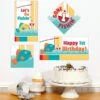 Little Fish 1st Birthday Sign Cutout Decoration, Editable Digital Template -Birthday Party Supplies fc0b29ec 0e87 5bfb 8d8a 4a9fa744c092 17667